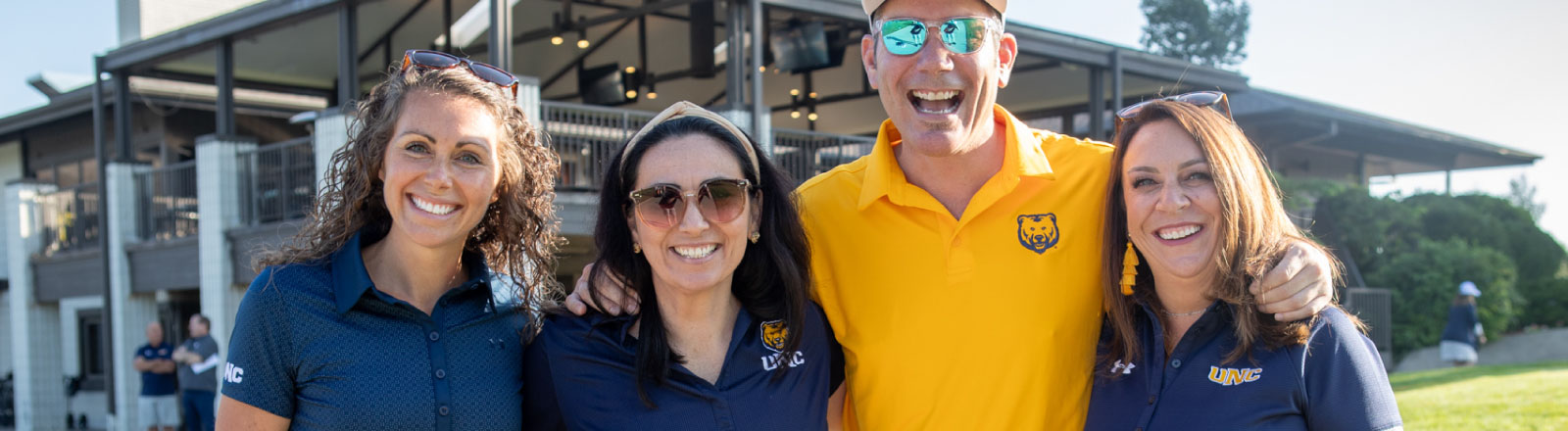 UNC Blue and Gold Golf group