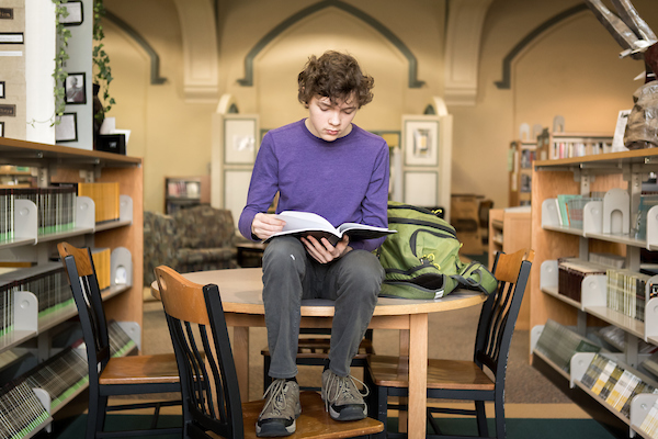 Dylan, a Greeley Central High School dual enrollment student