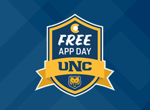 Free app day badge.