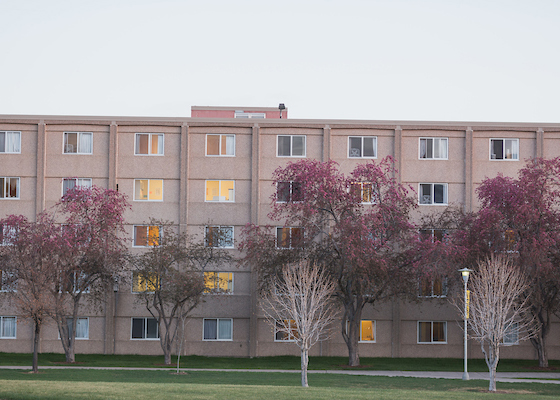 Harrison Hall in the Basin Neighborhood