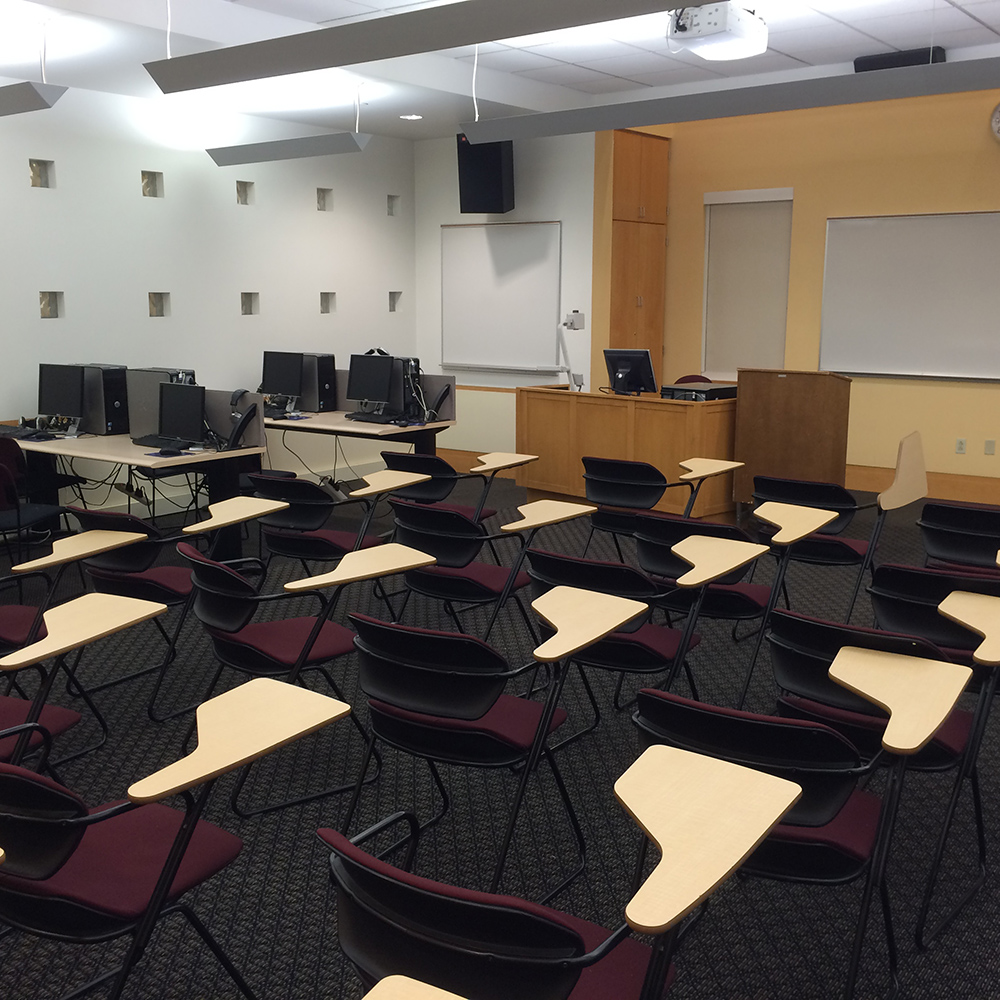 Media classroom, Skinner Music Library