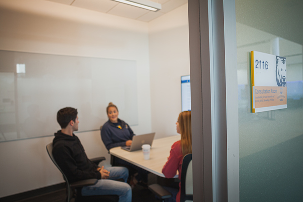 Meeting spaces in Campus Commons