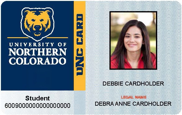 UNCO ID card example