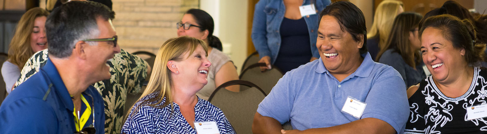 Support people interacting during a Parent Orientation session
